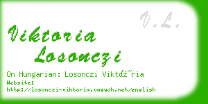 viktoria losonczi business card